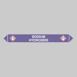 Sodium Hydroxide - Flow Marker (Pack of 5)