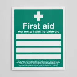 Your Mental Health First Aiders Are (Space for 4 Names) Your Mental Health First Aiders Are (Space for 4 Names)