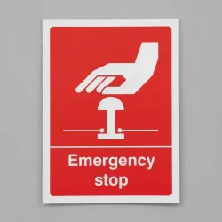 Emergency Stop (White / Red) Emergency Stop (White / Red)