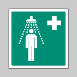Emergency Shower Symbol Emergency Shower Symbol