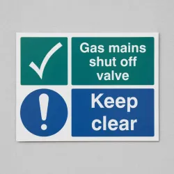 Gas Mains Shut Off Valve Keep Clear Gas Mains Shut Off Valve Keep Clear