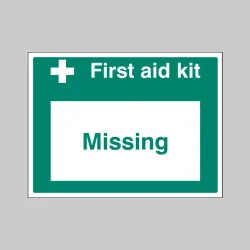 First Aid Kit Missing First Aid Kit Missing