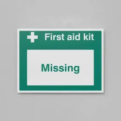 First Aid Kit Missing First Aid Kit Missing