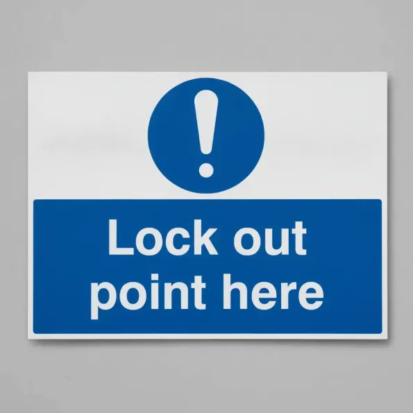 Lockout Point Here