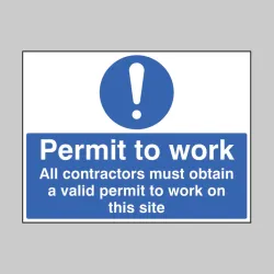 Permit to Work All Contractors Must Obtain a Permit