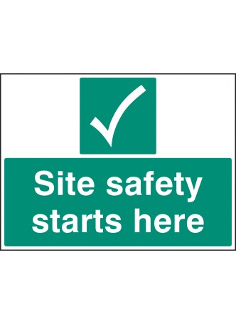 Site Safety Starts Here