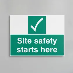 Site Safety Starts Here Site Safety Starts Here