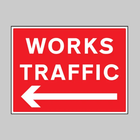Works Traffic - Arrow Left
