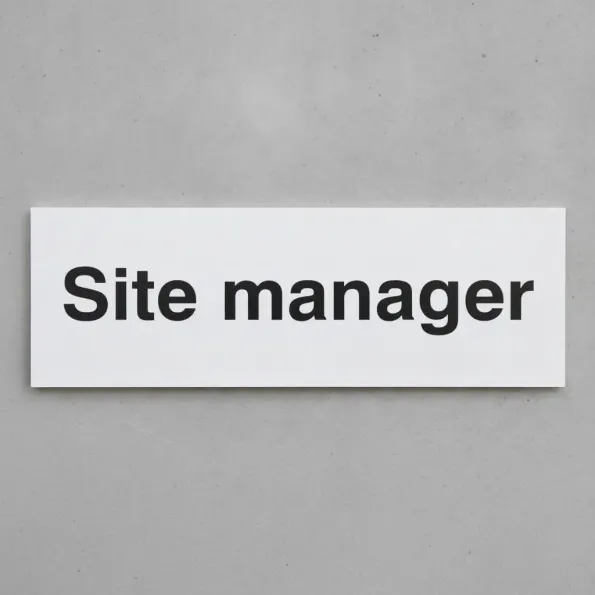 Site Manager Site Manager