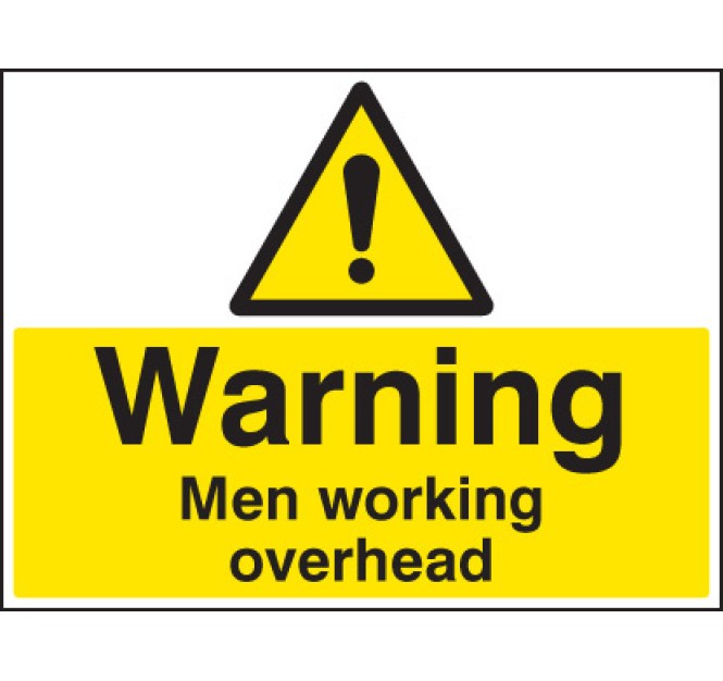 Warning - Men Working Overhead