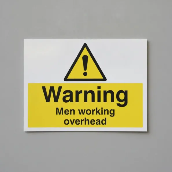 Warning - Men Working Overhead