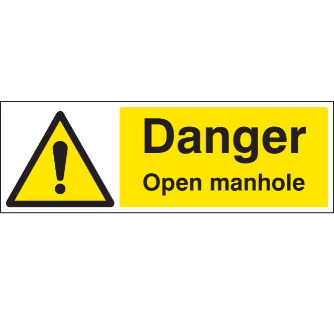 Danger - Open Manhole