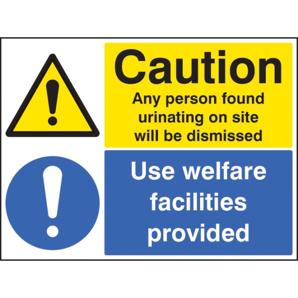 Caution - Any Person Found Urinating / Use Welfare Facilities