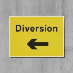 Diversion - Arrow Left Diversion - Arrow Left