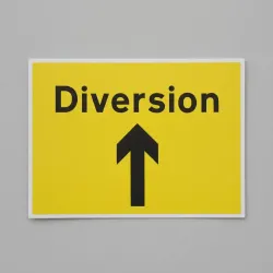 Diversion - Arrow Straight / Up Diversion - Arrow Straight / Up