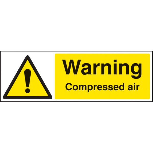 Warning - Compressed Air