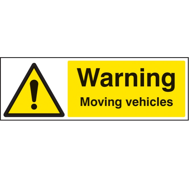 Warning - Moving Vehicles