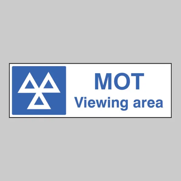 MOT Viewing Area MOT Viewing Area