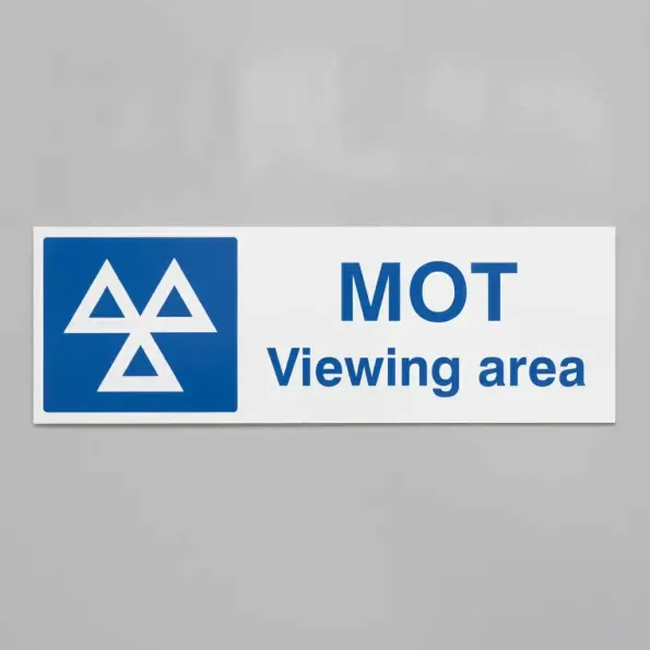 MOT Viewing Area MOT Viewing Area