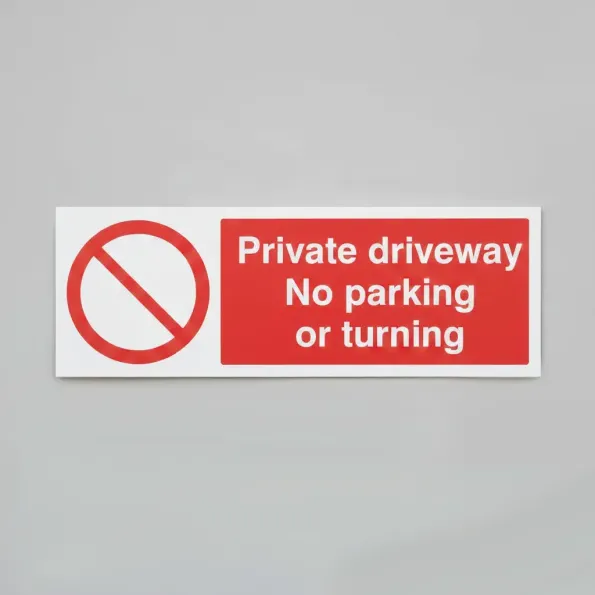 Private Driveway - No Parking or Turning Private Driveway - No Parking or Turning