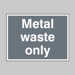 Metal Waste Only
