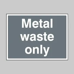Metal Waste Only Metal Waste Only