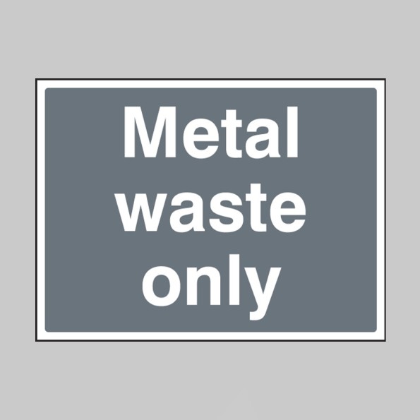 Metal Waste Only