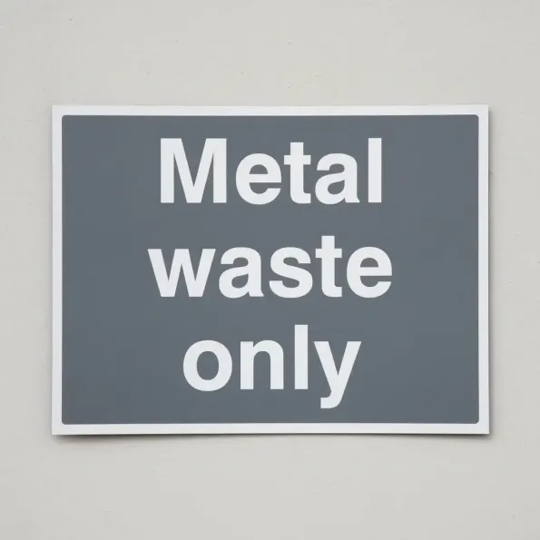 Metal Waste Only