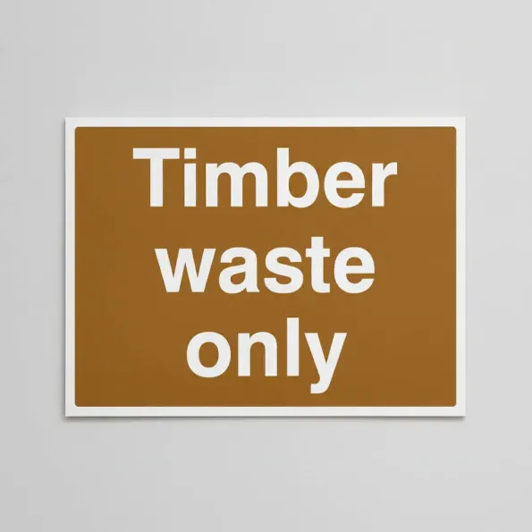 Timber Waste Only
