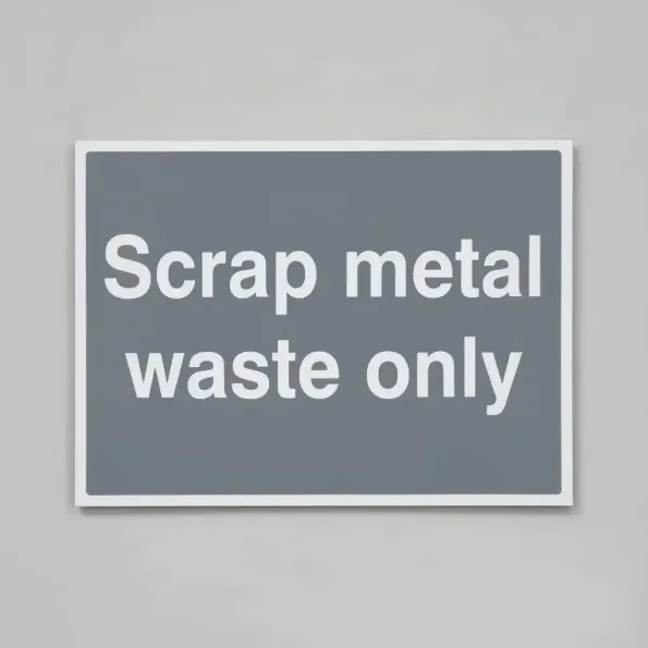 Scrap Metal Waste Only
