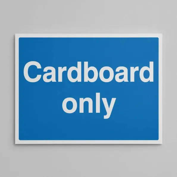 Cardboard Only