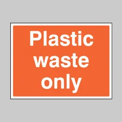 Plastic Waste Only Plastic Waste Only