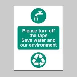 Please Turn Off the Taps - Save Water and Environment Please Turn Off the Taps - Save Water and Environment