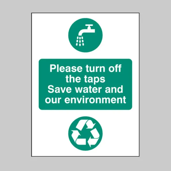 Please Turn Off the Taps - Save Water and Environment Please Turn Off the Taps - Save Water and Environment
