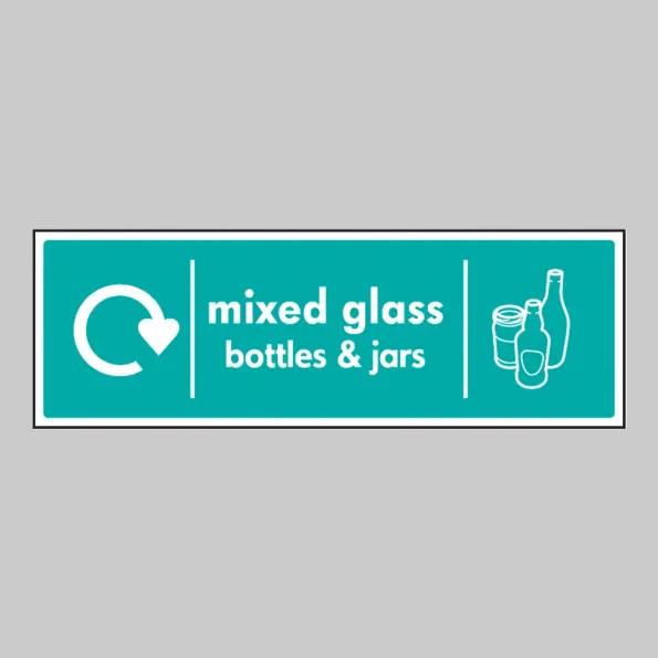 Mixed Glass Bottles & Jars - WRAP Recycling