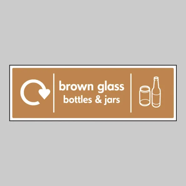 Brown Glass Bottles & Jars - WRAP Recycling
