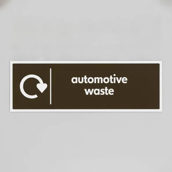 Automotive Waste - WRAP Recycling