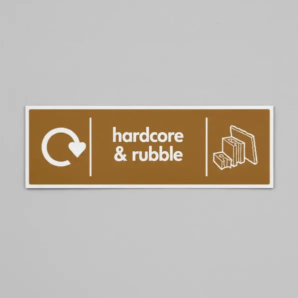 Hardcore and Rubble - WRAP Recycling