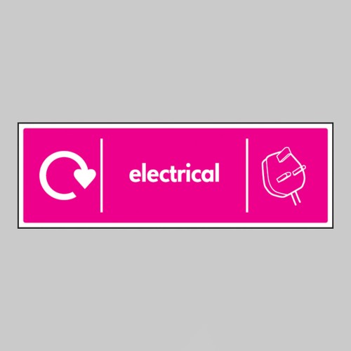Electrical - WRAP Recycling Sign