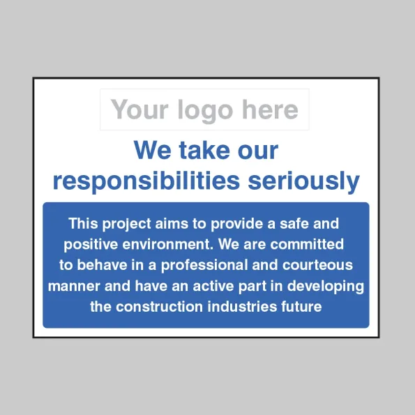 We Take Our Responsibilities Seriously - Safe and Positive Environment We Take Our Responsibilities Seriously - Safe and Positive Environment