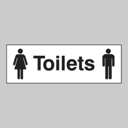 Toilets - Male & Female Symbol Toilets - Male & Female Symbol