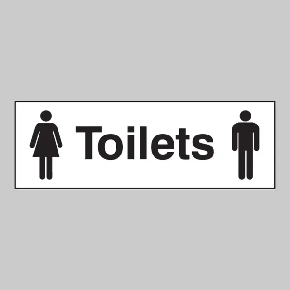 Toilets - Male & Female Symbol Toilets - Male & Female Symbol