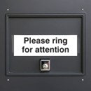 Please Ring for Attention Please Ring for Attention