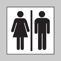 Unisex Toilet Symbol Unisex Toilet Symbol