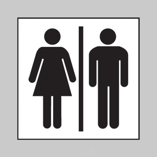 Unisex Toilet Symbol