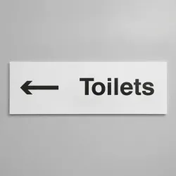Toilets - Arrow Left Toilets - Arrow Left