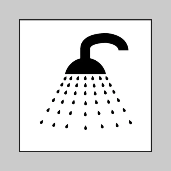 Shower Symbol Shower Symbol