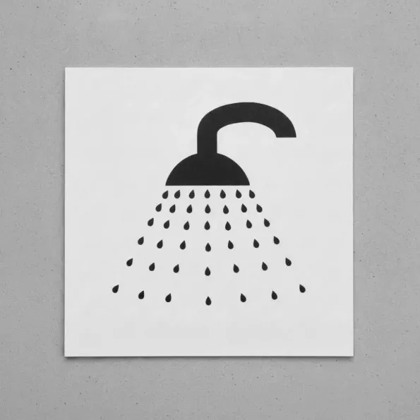 Shower Symbol Shower Symbol