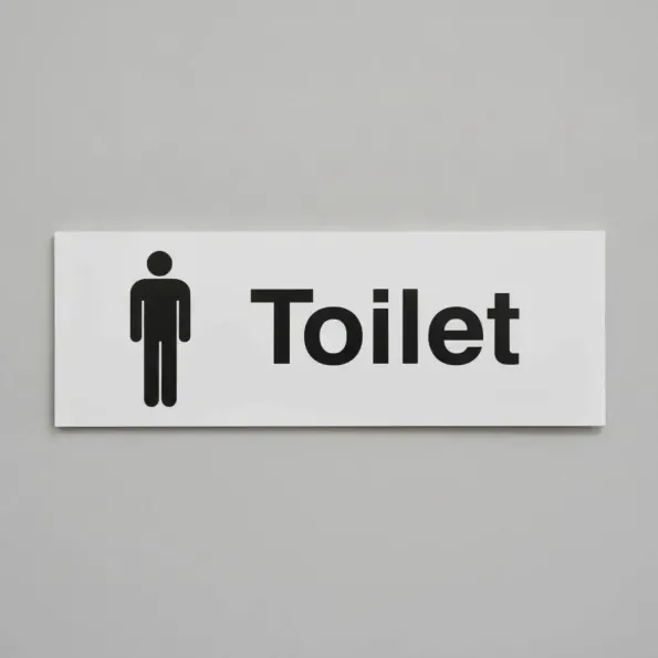 Toilet - Male Symbol Toilet - Male Symbol