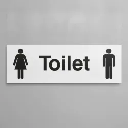 Toilet - Male & Female Symbol Toilet - Male & Female Symbol